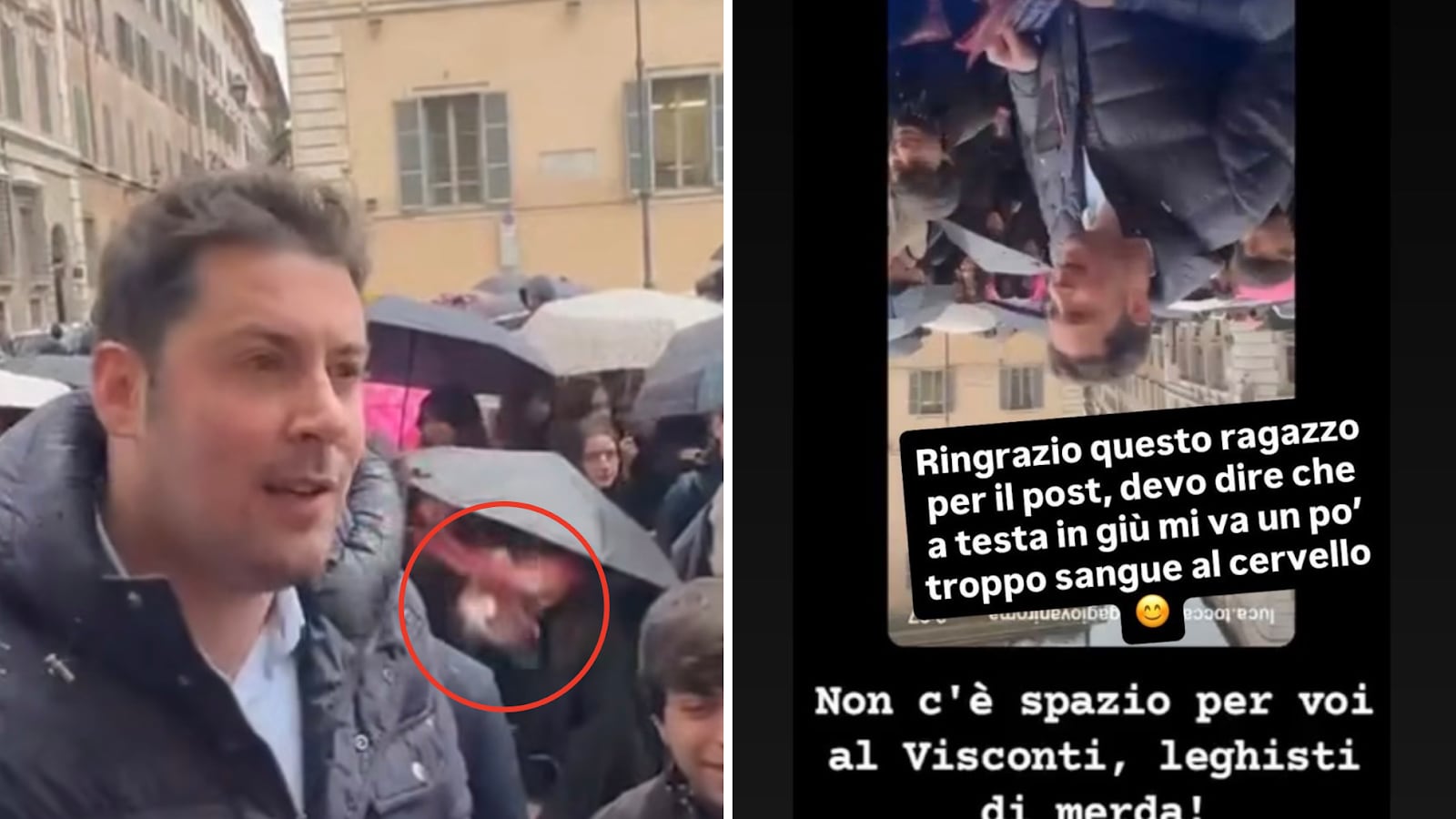 "Si comportano da fascisti rossi", "Non è vero". Ma i collettivi vietano le idee lontane dalle loro