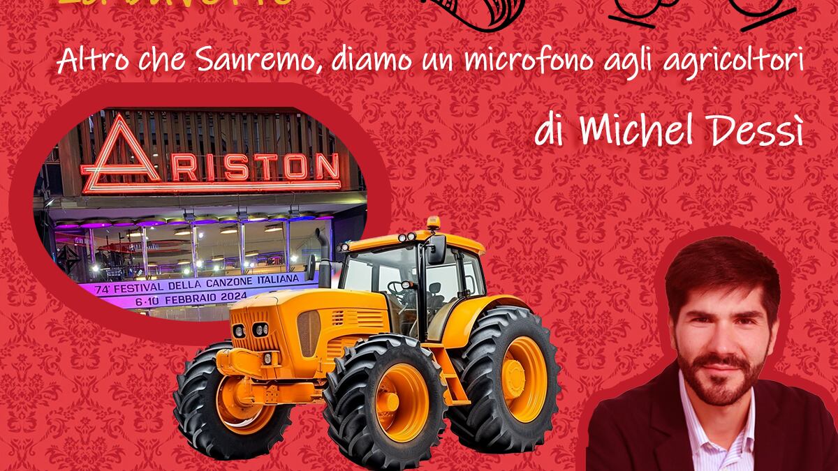 Altro che Sanremo, diamo un microfono agli agricoltori