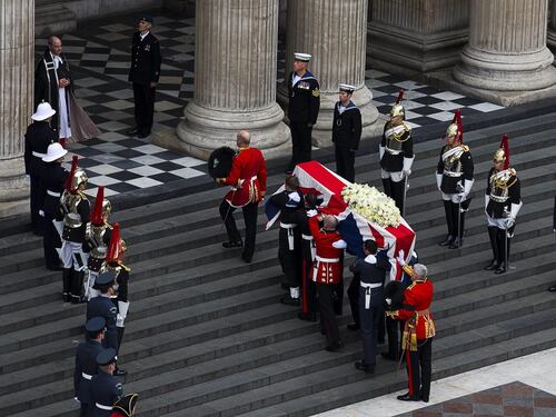 Thatcher, la bara di Maggie verso St. Paul