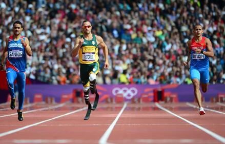 Londra, i 400 metri di Oscar Pistorius 1