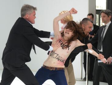 La (nuda) protesta a Putin 4