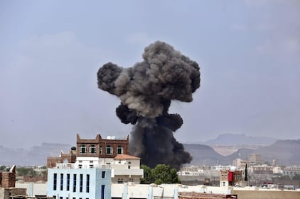Guerra in Yemen, gli effetti dei bombardamenti dell'Arabia Saudita 15
