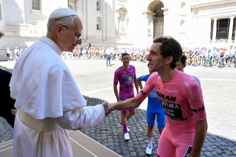 Giro 2025 tappa 21 Yates Papa Leone
