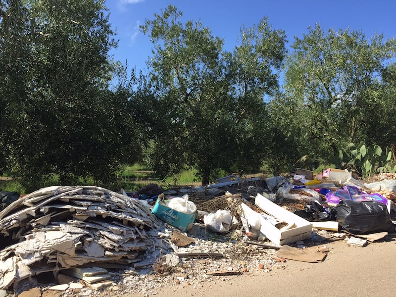 Bitonto e le campagne nel degrado 12