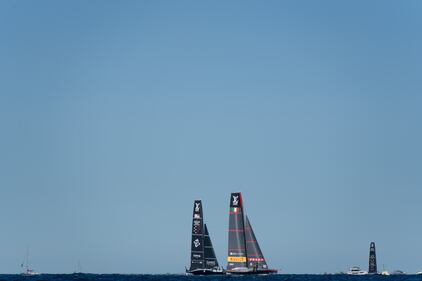 Luna Rossa domina American Magic e si porta sul 4-0: le immagini più belle della Louis Vuitton Cup 3