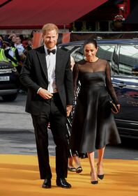 Meghan Markle e il Principe Harry alla première de "Il Re Leone": foto 7
