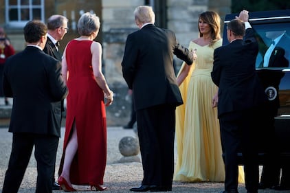 Melania Trump nel Regno Unito 8