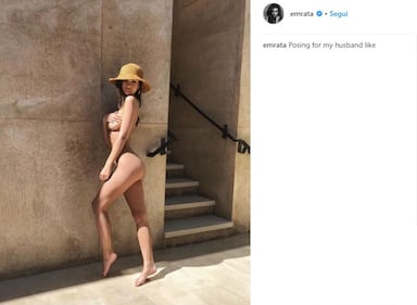 Emily Ratajkowski, topless su Instagram 13