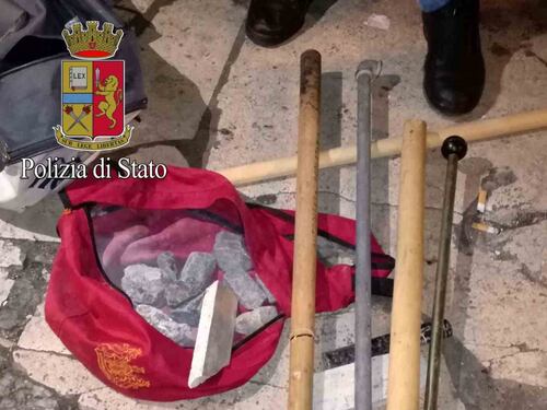 Roma, scontri tra antagonisti e Forza Nuova: 30 fermati