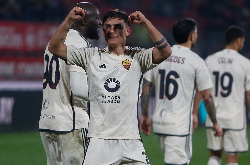 Dybala celebrazione Monza Roma