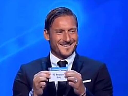 Maldini contro Totti, la prima volta in tribuna