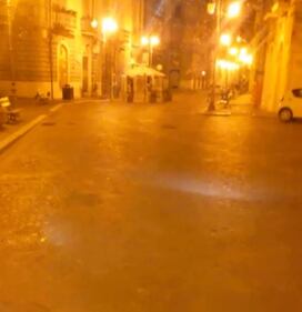 Foggia, le immagini della sanificazione delle strade 4