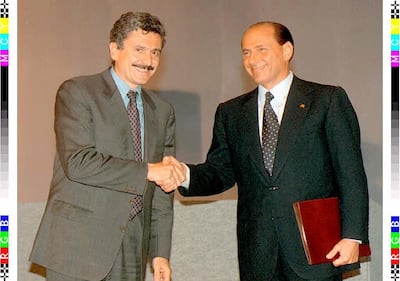 Gli storici incontri tra Berlusconi  e i leader di sinistra 12