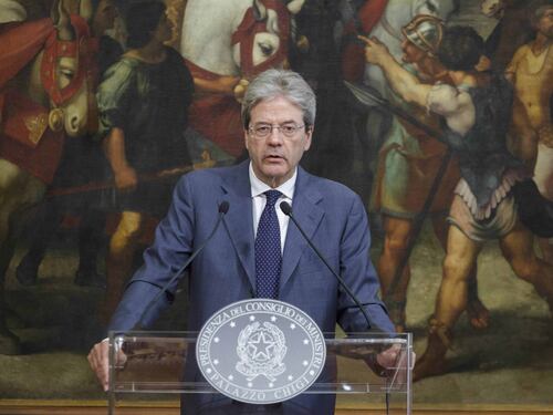 Gentiloni: "In Siria usate armi chimiche"