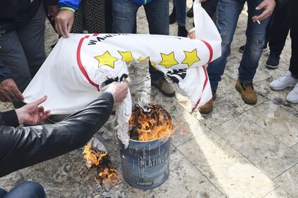 San Foca, protesta del comitato No Tap 3