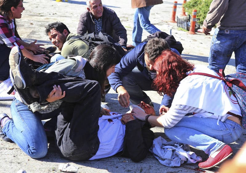 Strage alla manifestazione ad Ankara 10