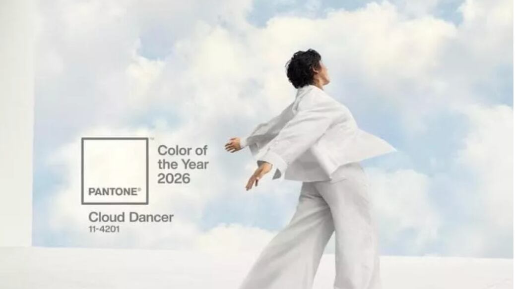 Cloud Dancer: il bianco etereo scelto da Pantone come colore del 2026