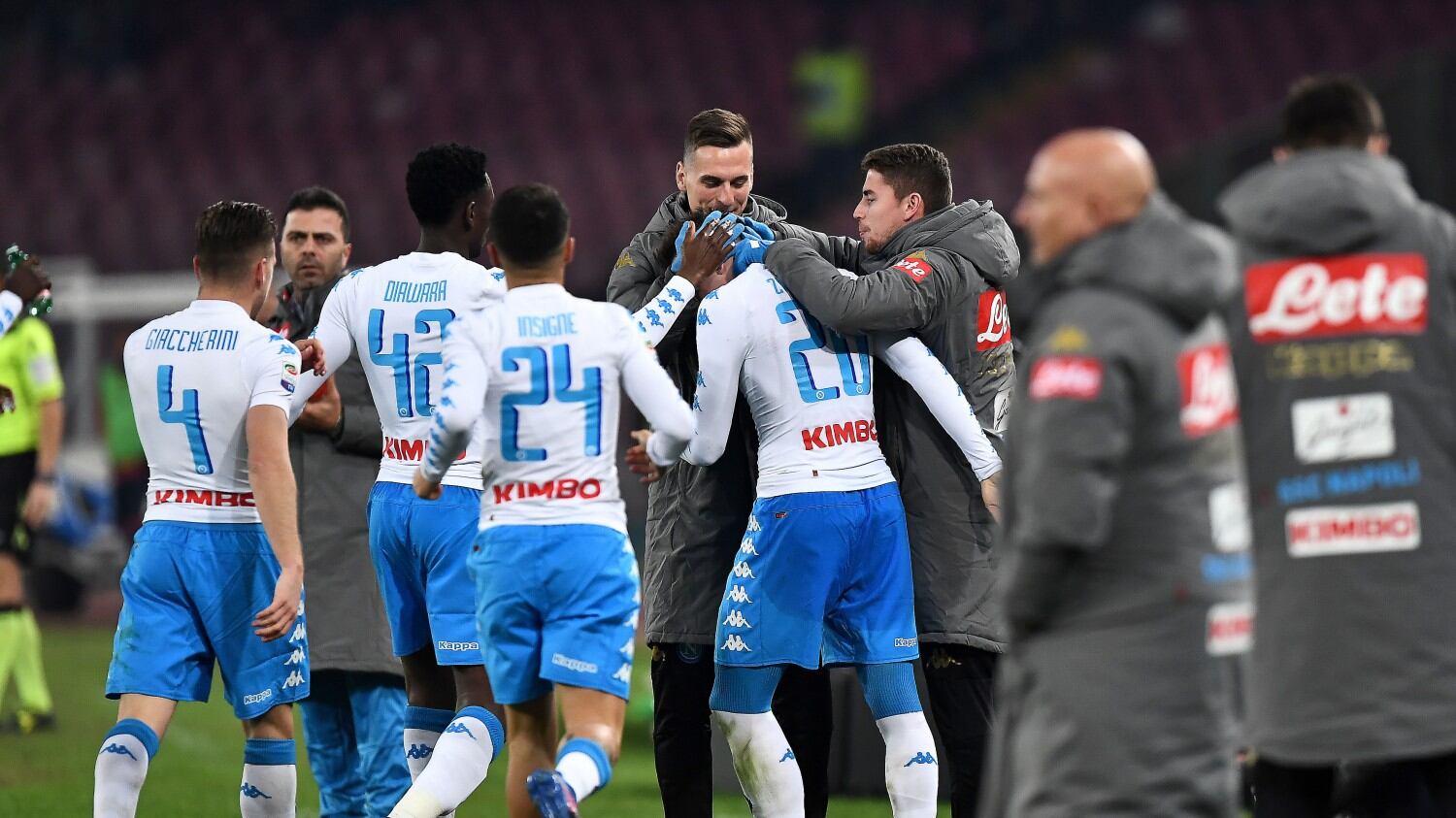 Napoli, prova superata. Ora il Real