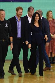 Meghan Markle, giochi allegri con Harry 2