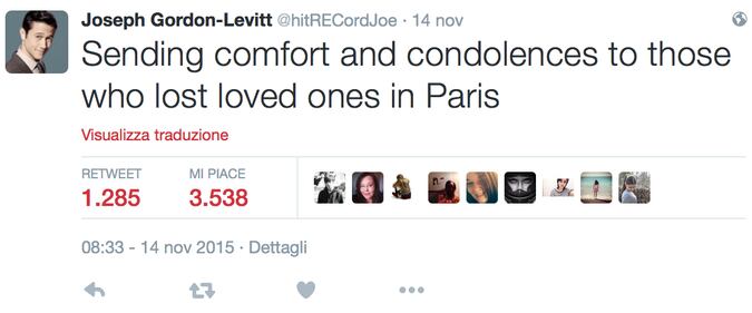 Attentati di Parigi: la reazione dei VIP su Twitter 33