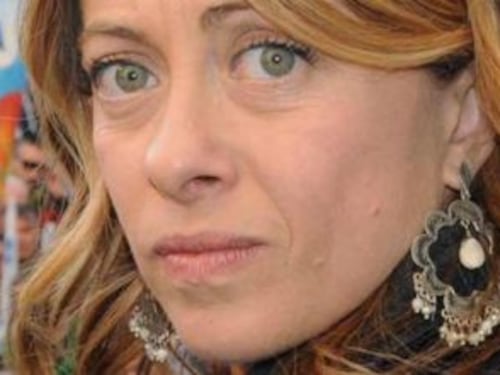 La Meloni al Family day: "Sono qui come futura mamma"