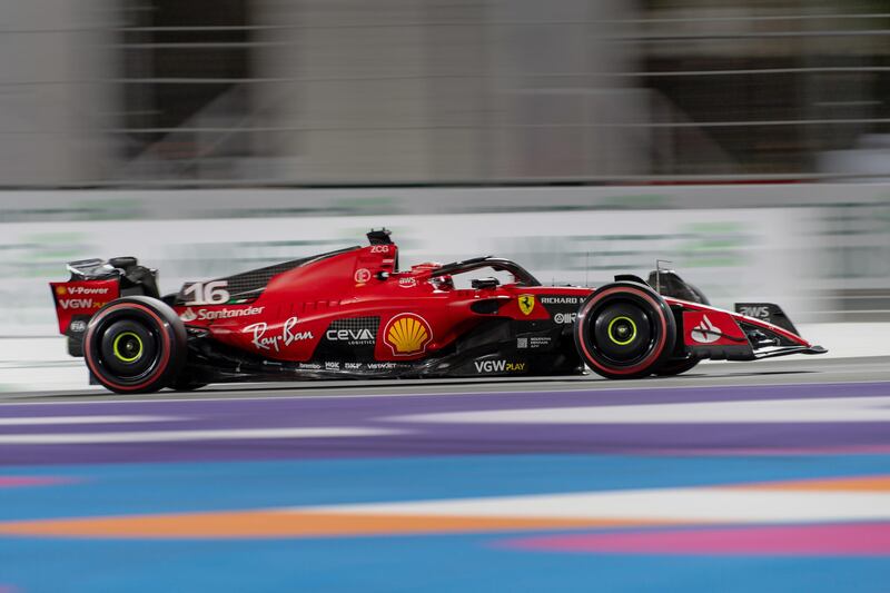 Leclerc GP Jeddah F1