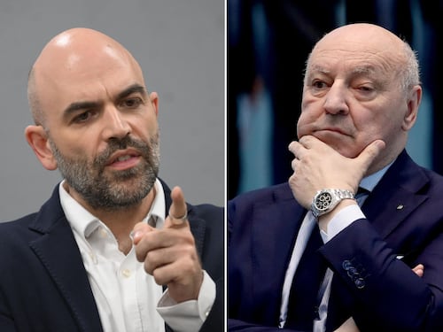 Saviano: "Campionato falsato". E Marotta: "Non so nemmeno chi sia lui..."