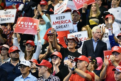 Donald Trump in campagna elettore in Florida 6