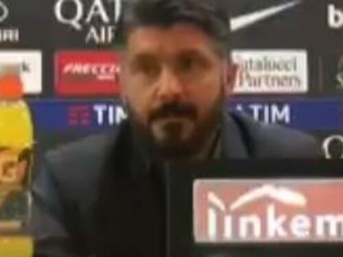 Gattuso-Salvini, scintille. Il tecnico non risponde alle provocazioni del vice Premier