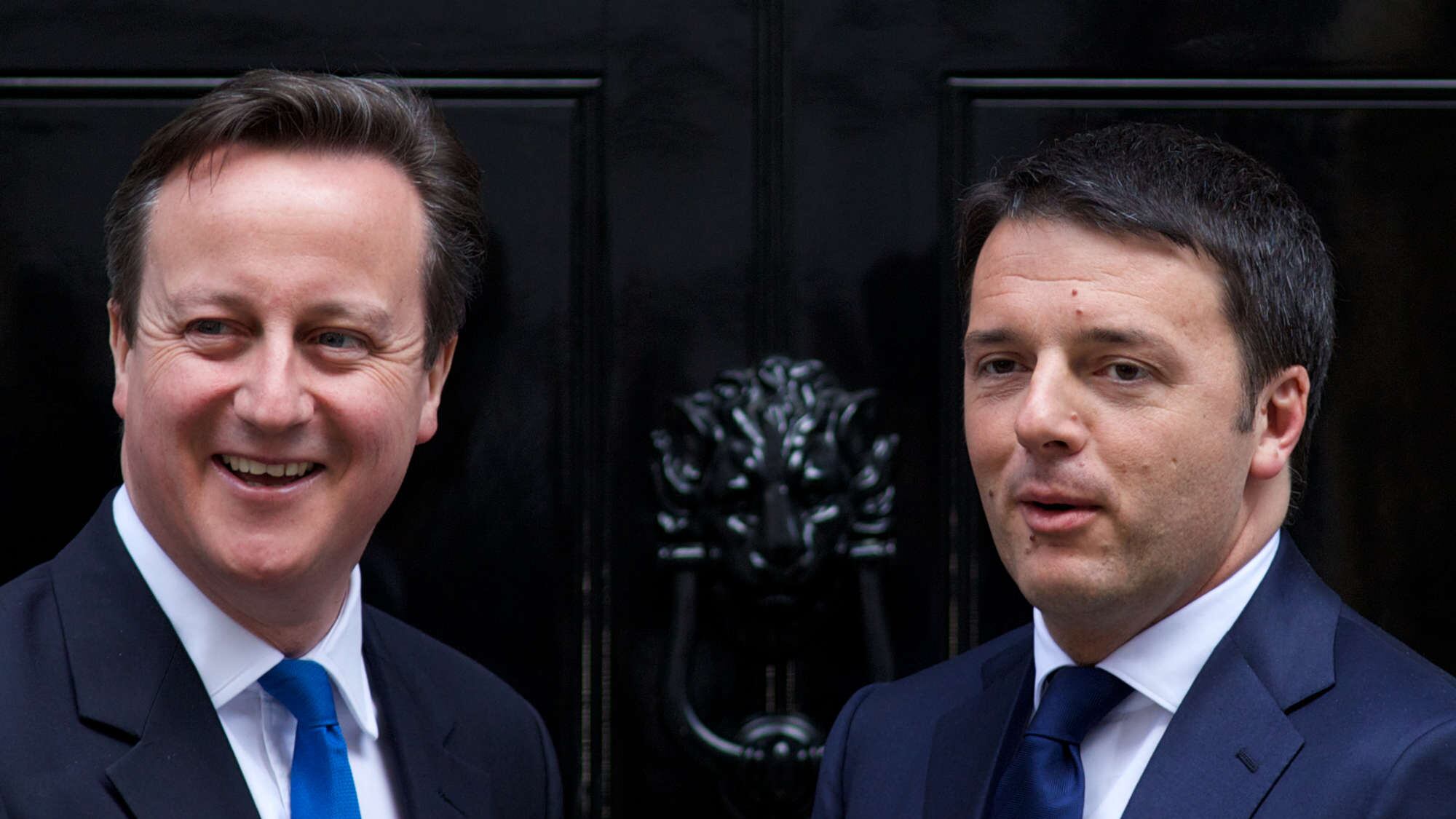 Renzi va a Londra e incassa il sostegno di Cameron