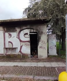 Degrado alla stazione di Milano Lampugnano 4