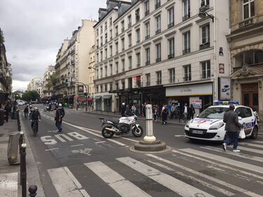 Intervento della polizia anti-terrorismo a Parigi 1