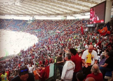 Stadio Olimpico gremito per l'ultima partita di Francesco Totti 11
