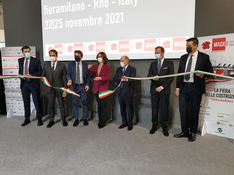 Made expo 2021 taglio del nastro