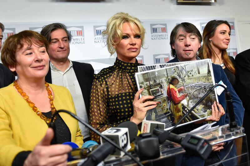 Pamela Anderson contro il foie gras 25