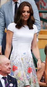 William e Kate in tribuna alla finale di Wimbledon 6