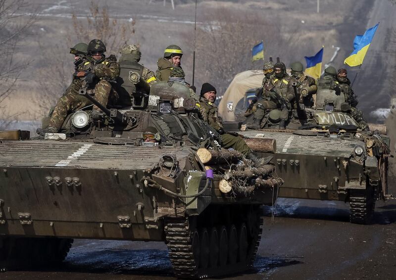 Soldati ucraini a Debaltseve 18