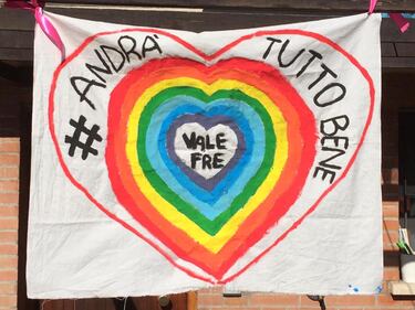 "Andrà tutto bene", il messaggio di speranza dei bimbi italiani 9