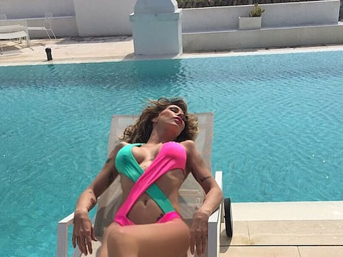 Guendalina in bikini in Puglia
