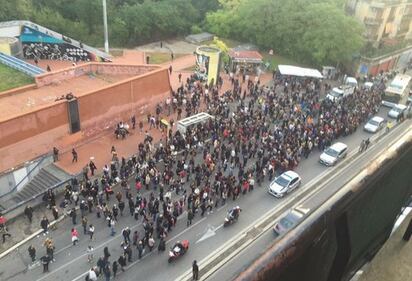 Evacuazione metro B 1