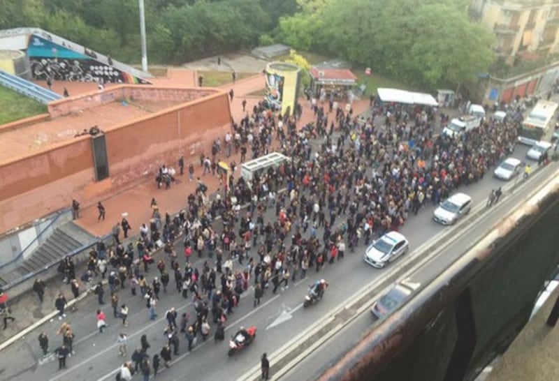 Evacuazione metro B 1