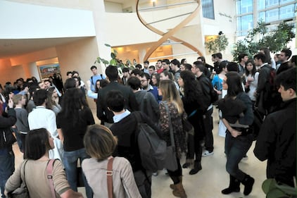Università San Raffaele, occupazione degli studenti 6