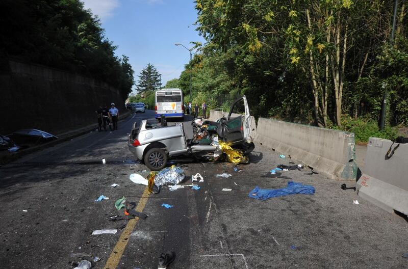 Incidente mortale tra un'auto e un bus a Torino 4