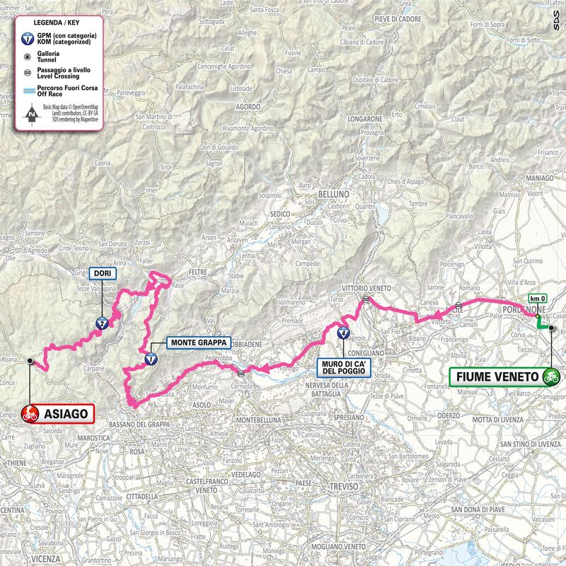 Giro d'Italia tutte le tappe 30