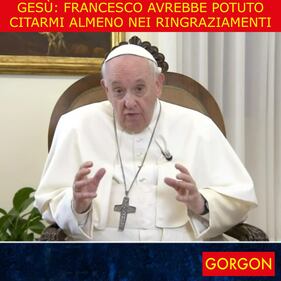La satira del giorno. La replica di Gesù 1