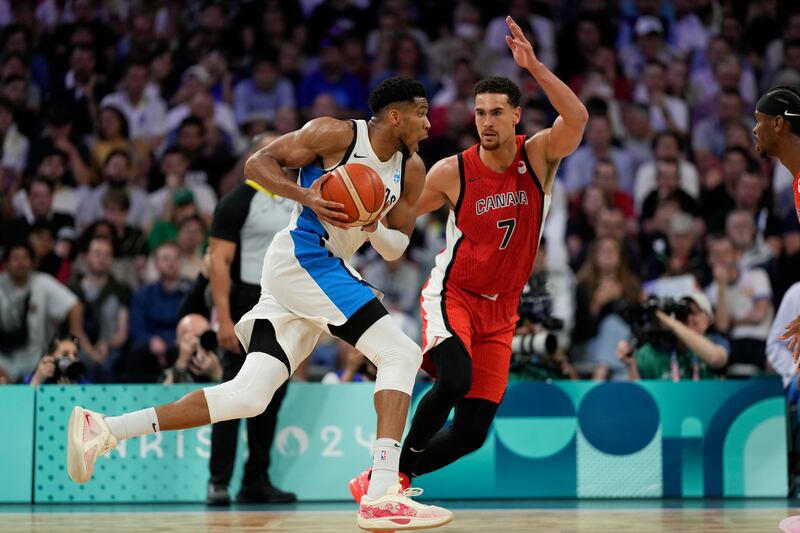 Giannis Antetokounmpo Grecia Canada Parigi 2024
