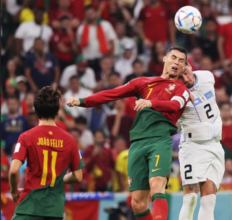 CR7 Portogallo-Uruguay Qatar 2022