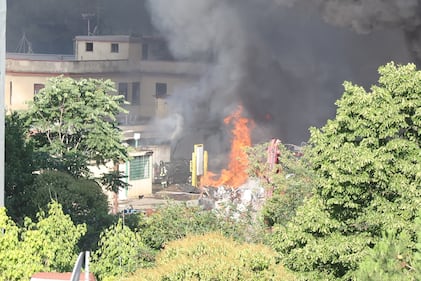 L'esplosione della polpa di Gpl in quartiere Prenestino a Roma 15