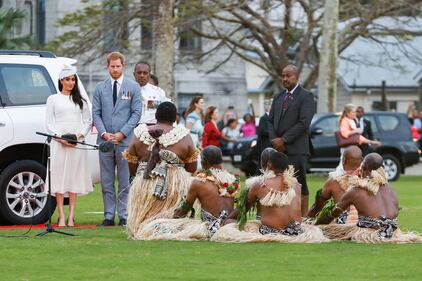 Meghan Markle e il Principe Harry alle Fiji 3