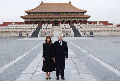 Melania Trump incanta in Cina 2